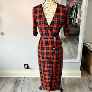 Plaid Dress